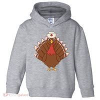 Turkey Nurse Thanksgiving Toddler Hoodie thumb 0