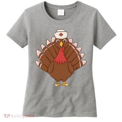 Turkey Nurse Thanksgiving Women's T-Shirt