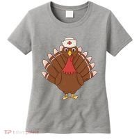 Turkey Nurse Thanksgiving Women's T-Shirt thumb 0