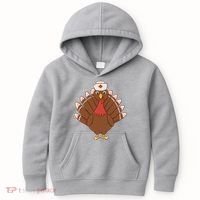 Turkey Nurse Thanksgiving Kids Hoodie thumb 0