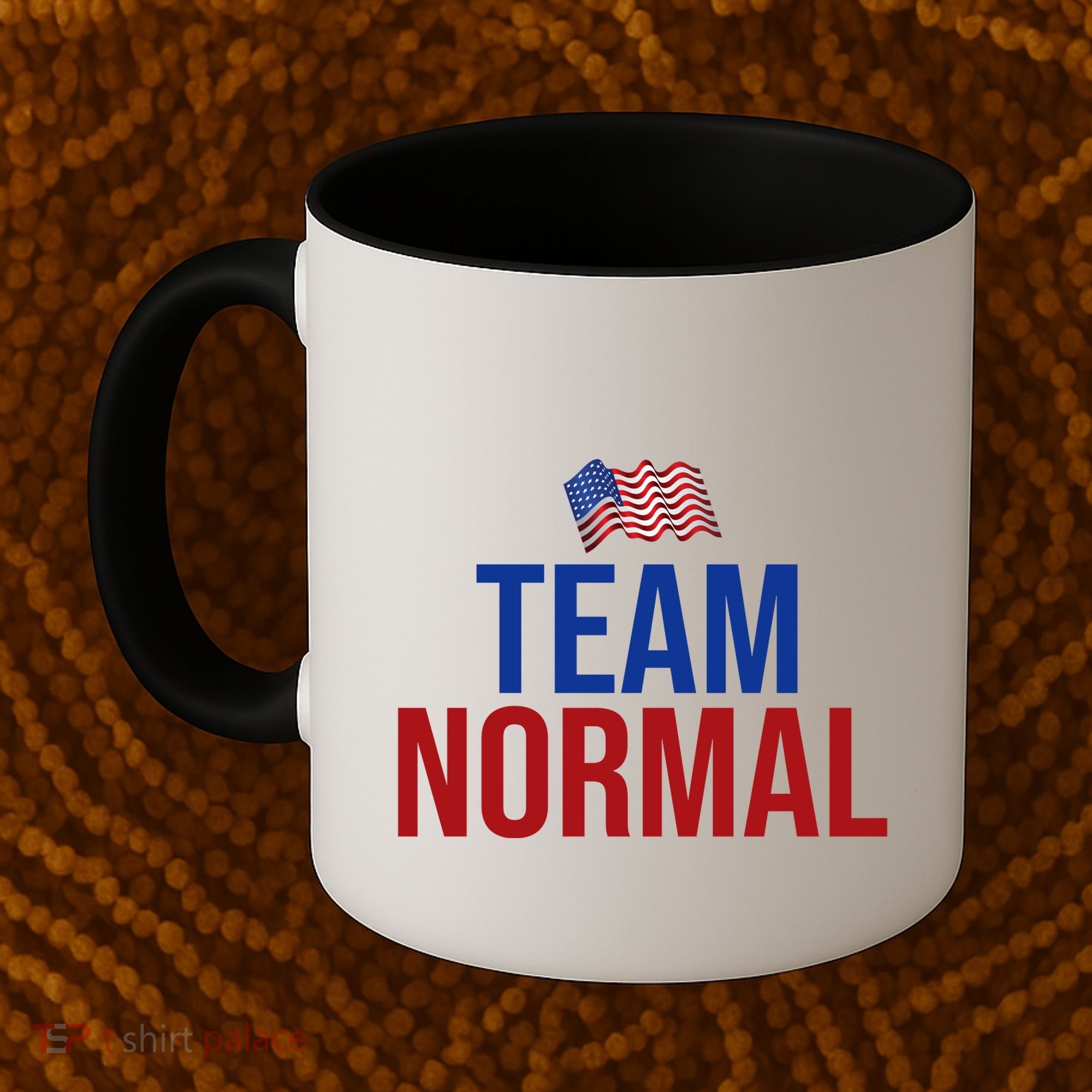 Team Normal United States Flag Patriotic Coffee Mug