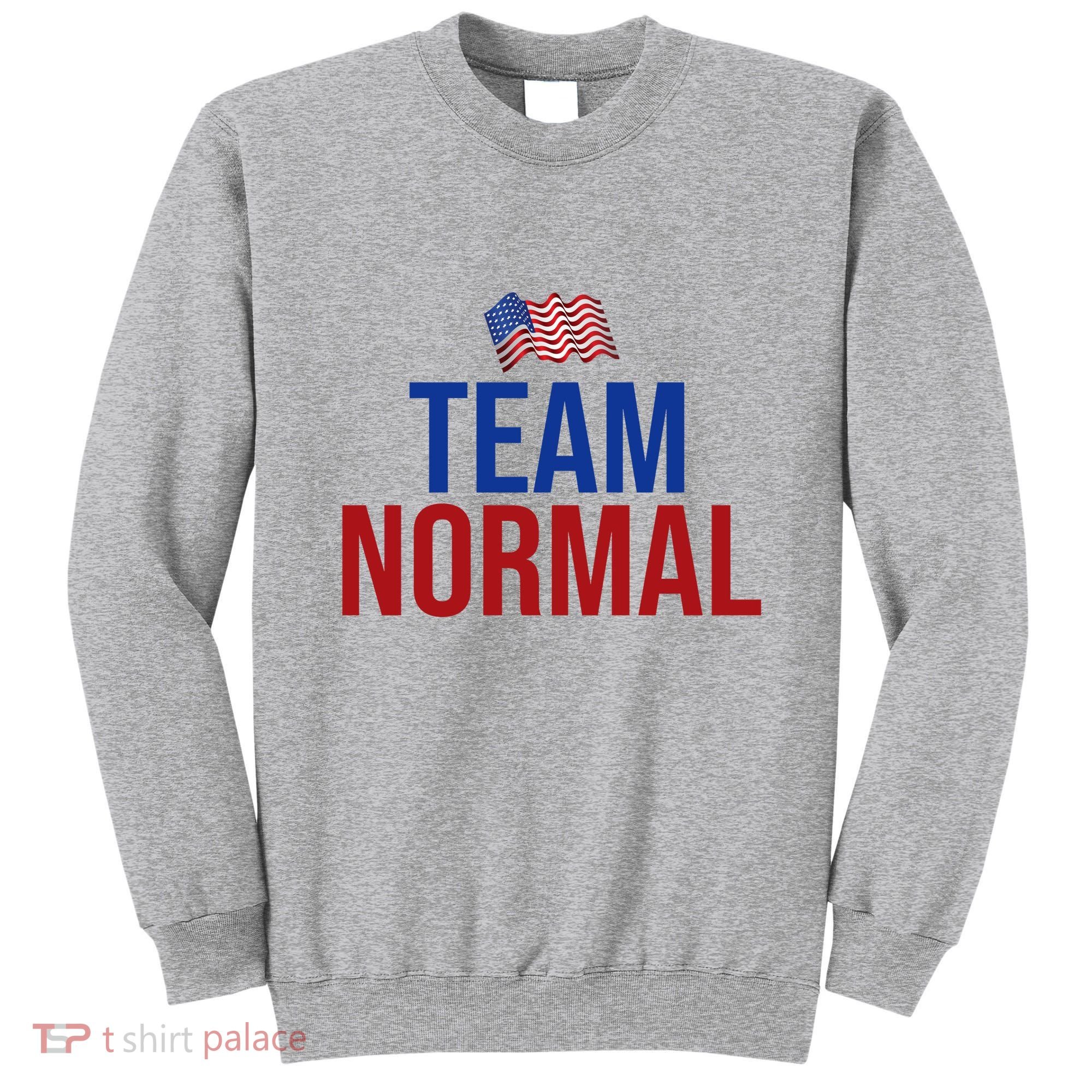 Team Normal United States Flag Patriotic Sweatshirt