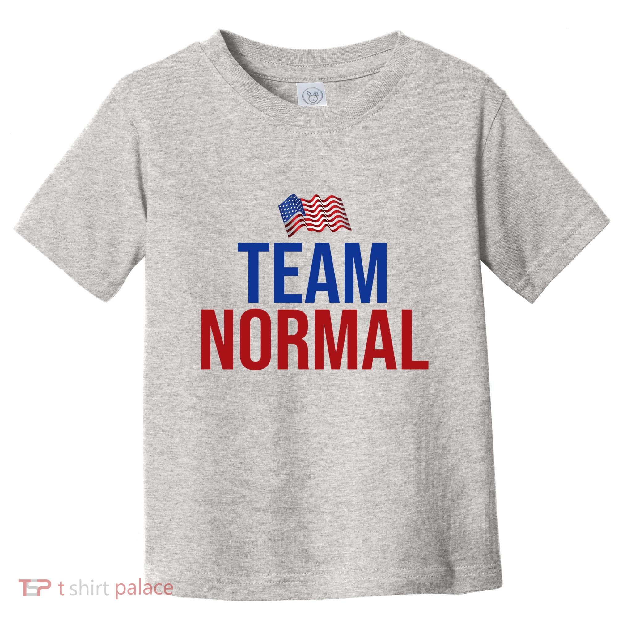 Team Normal United States Flag Patriotic Toddler T-Shirt