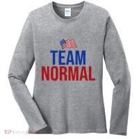 Team Normal United States Flag Patriotic Women's Long Sleeve Shirt thumb 0