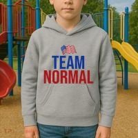 Team Normal United States Flag Patriotic Kids Hoodie thumb 2