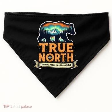 True North VBS 2025 Christian Trusting Jesus Wilderness Gift USA-Made Doggie Bandana