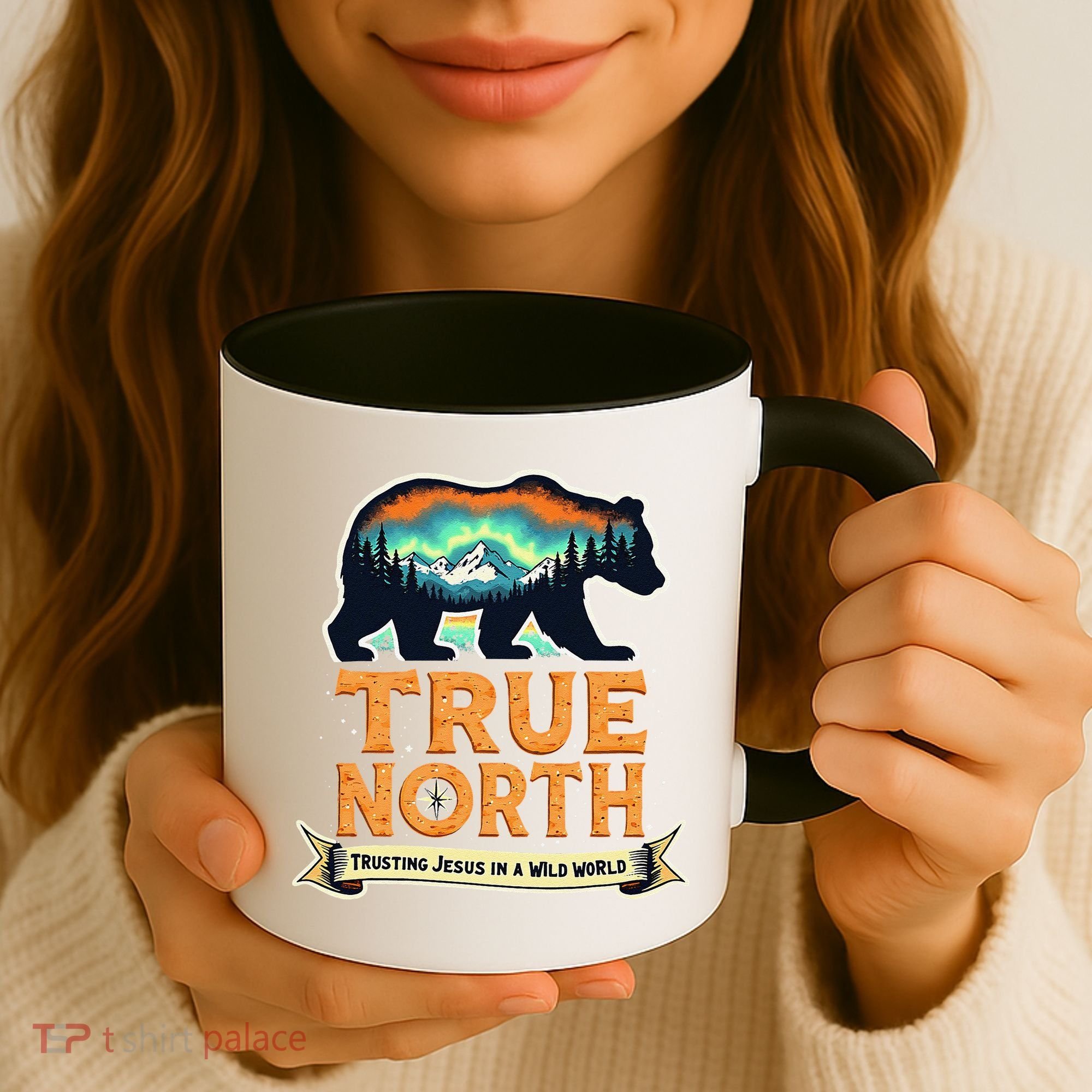True North VBS 2025 Christian Trusting Jesus Wilderness Gift Coffee Mug
