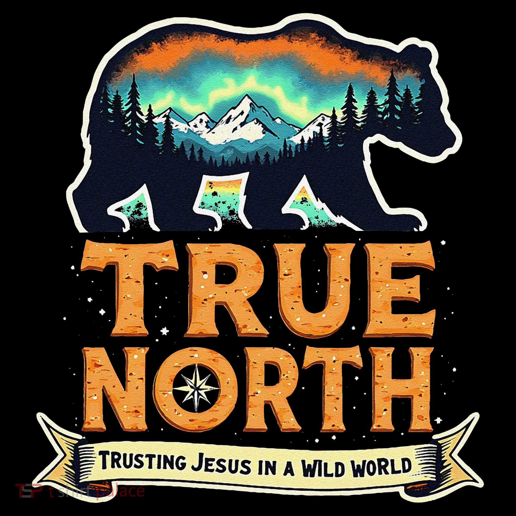 True North VBS 2025 Christian Trusting Jesus Wilderness Gift Women's Hoodie