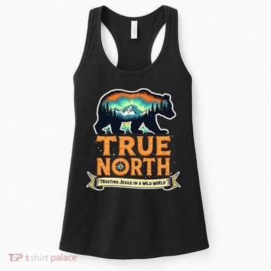 True North VBS 2025 Christian Trusting Jesus Wilderness Gift Women's Tank Top