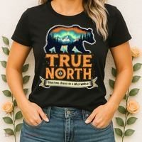 True North VBS 2025 Christian Trusting Jesus Wilderness Gift Women's T-Shirt thumb 2