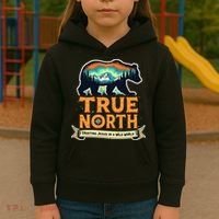 True North VBS 2025 Christian Trusting Jesus Wilderness Gift Kids Hoodie thumb 3