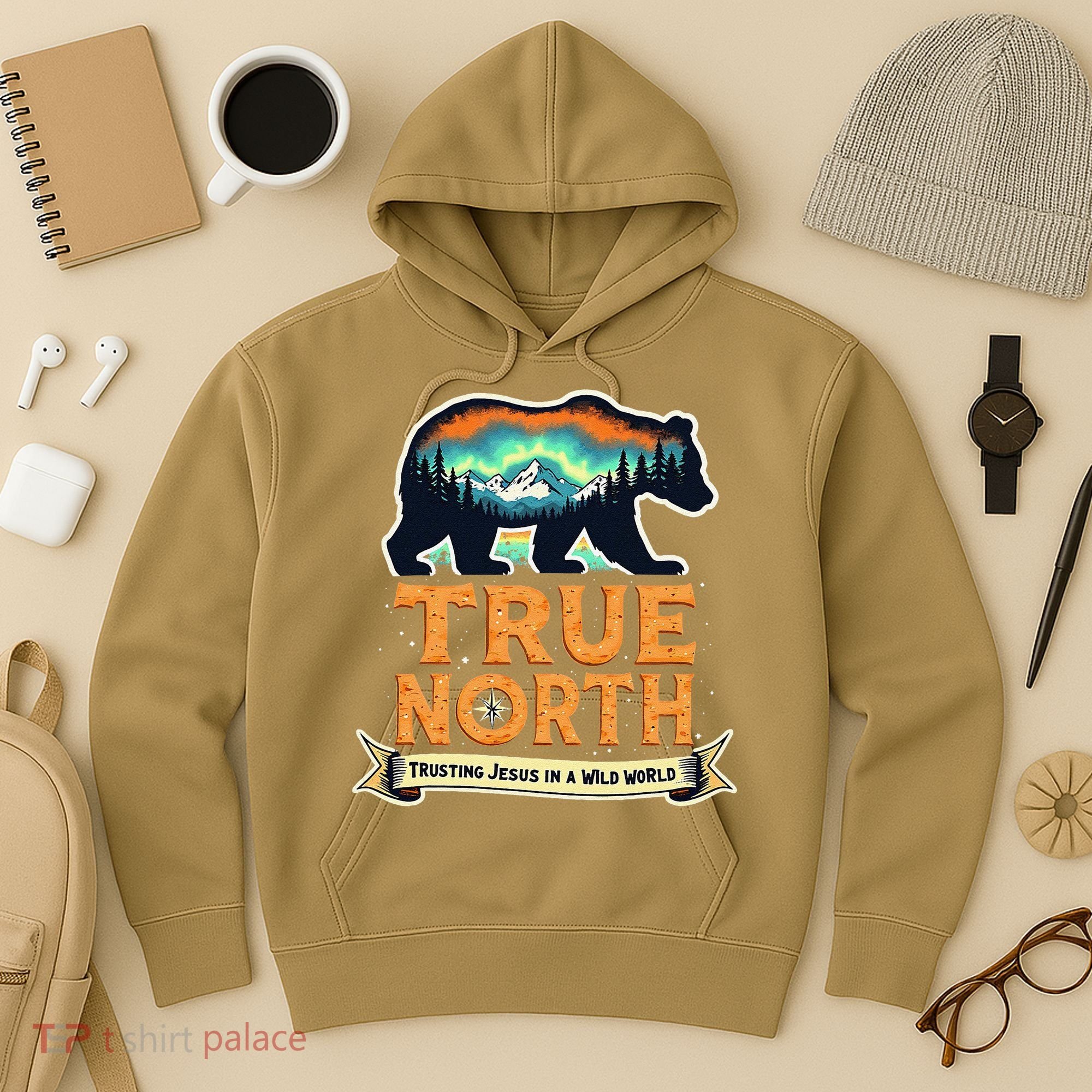 True North VBS 2025 Christian Trusting Jesus Wilderness Gift Hoodie