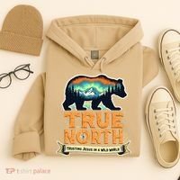 True North VBS 2025 Christian Trusting Jesus Wilderness Gift Hoodie thumb 4