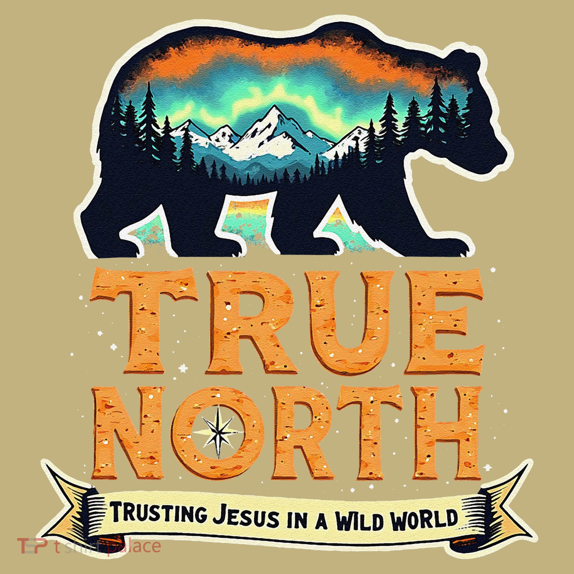 True North VBS 2025 Christian Trusting Jesus Wilderness Gift Long Sleeve Shirt