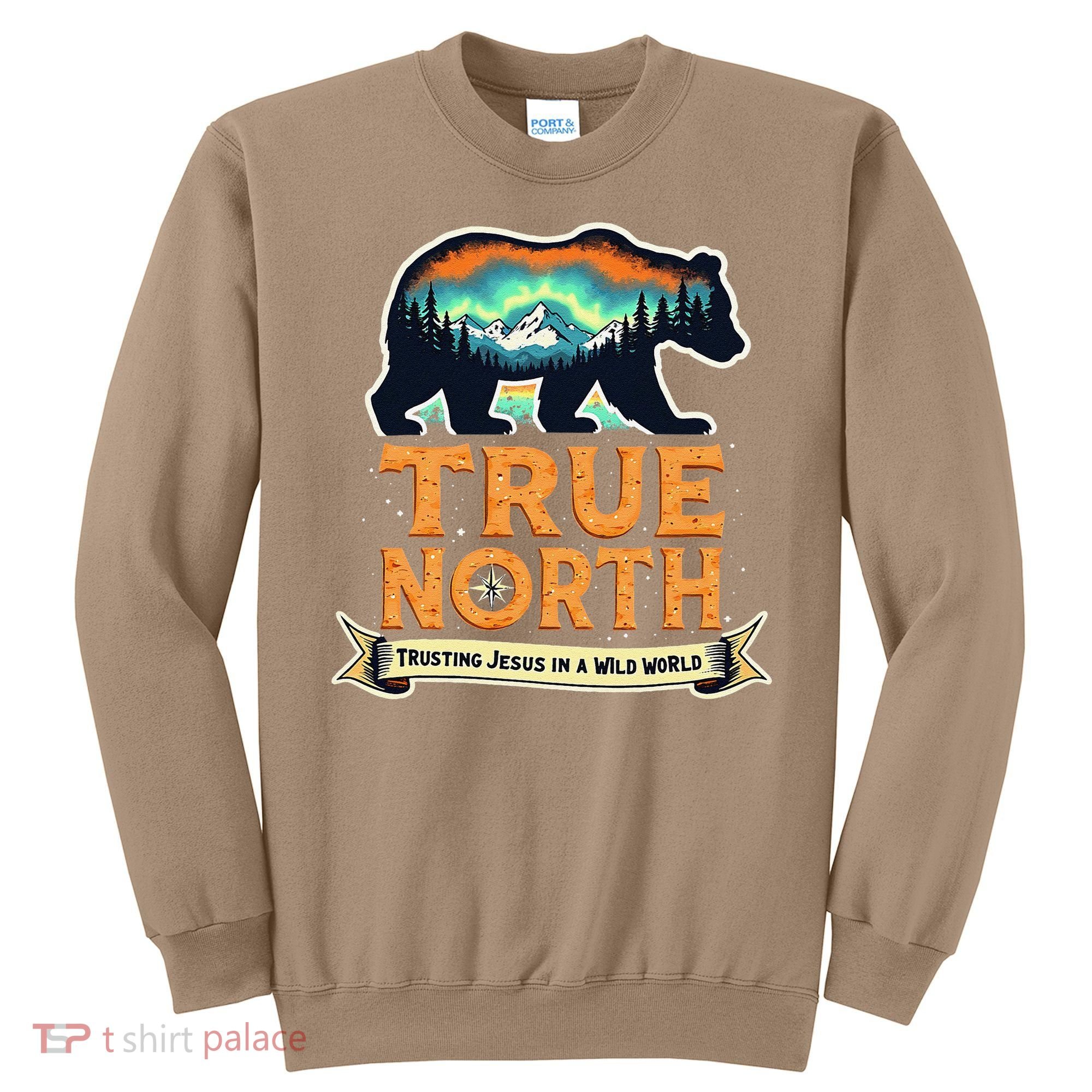 True North VBS 2025 Christian Trusting Jesus Wilderness Gift Sweatshirt