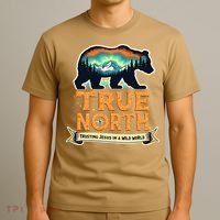 True North VBS 2025 Christian Trusting Jesus Wilderness Gift T-Shirt thumb 3