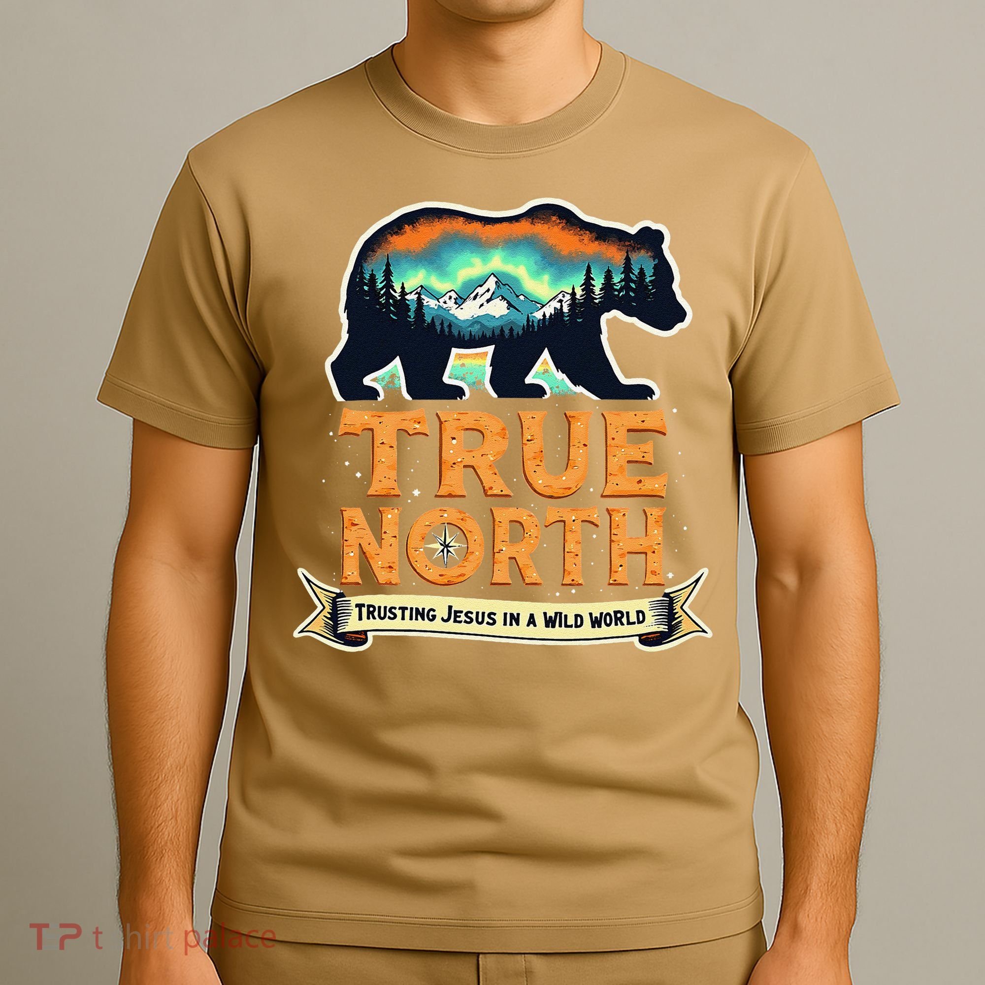 True North VBS 2025 Christian Trusting Jesus Wilderness Gift T-Shirt
