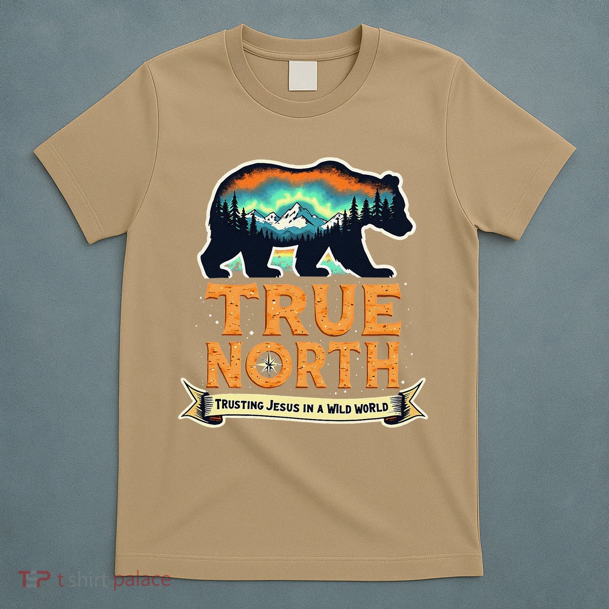 True North VBS 2025 Christian Trusting Jesus Wilderness Gift T-Shirt