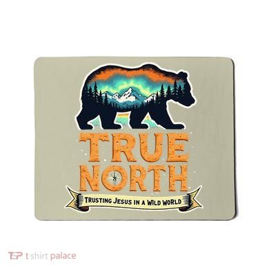True North VBS 2025 Christian Trusting Jesus Wilderness Gift Mousepad