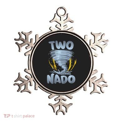 Two Nado Warning 2nd Birthday Tornado Themed Birthday Ornament