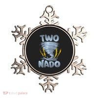 Two Nado Warning 2nd Birthday Tornado Themed Birthday Ornament thumb 0