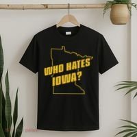 Tyler Nubin Who Hates Iowa T-Shirt thumb 2