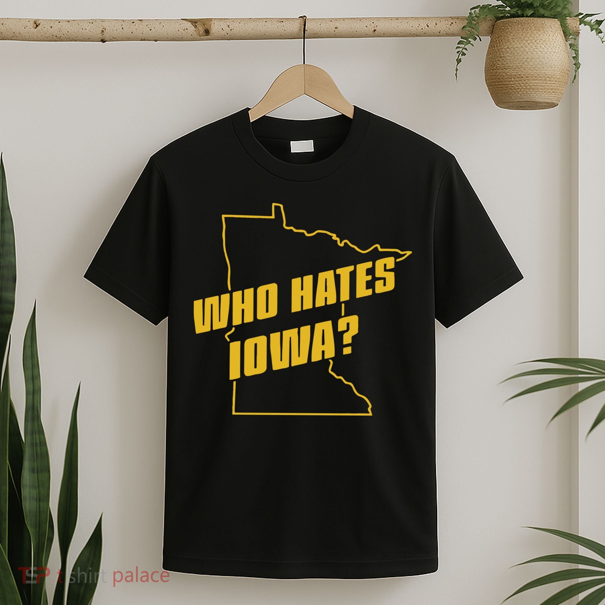 Tyler Nubin Who Hates Iowa T-Shirt