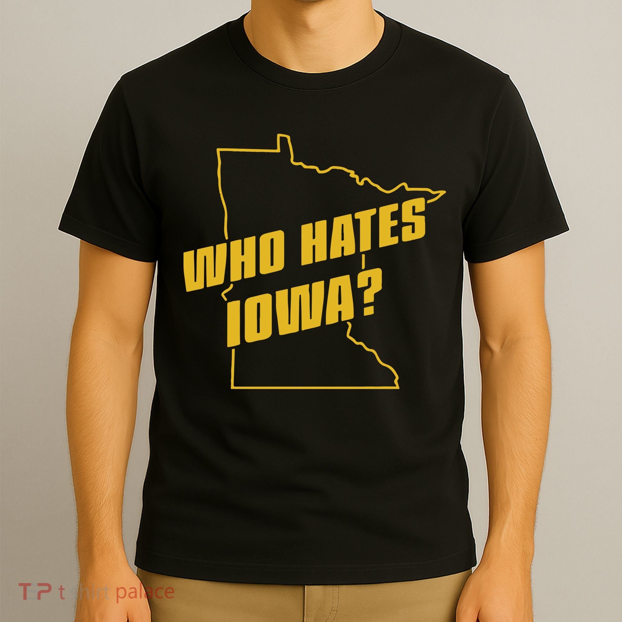 Tyler Nubin Who Hates Iowa T-Shirt