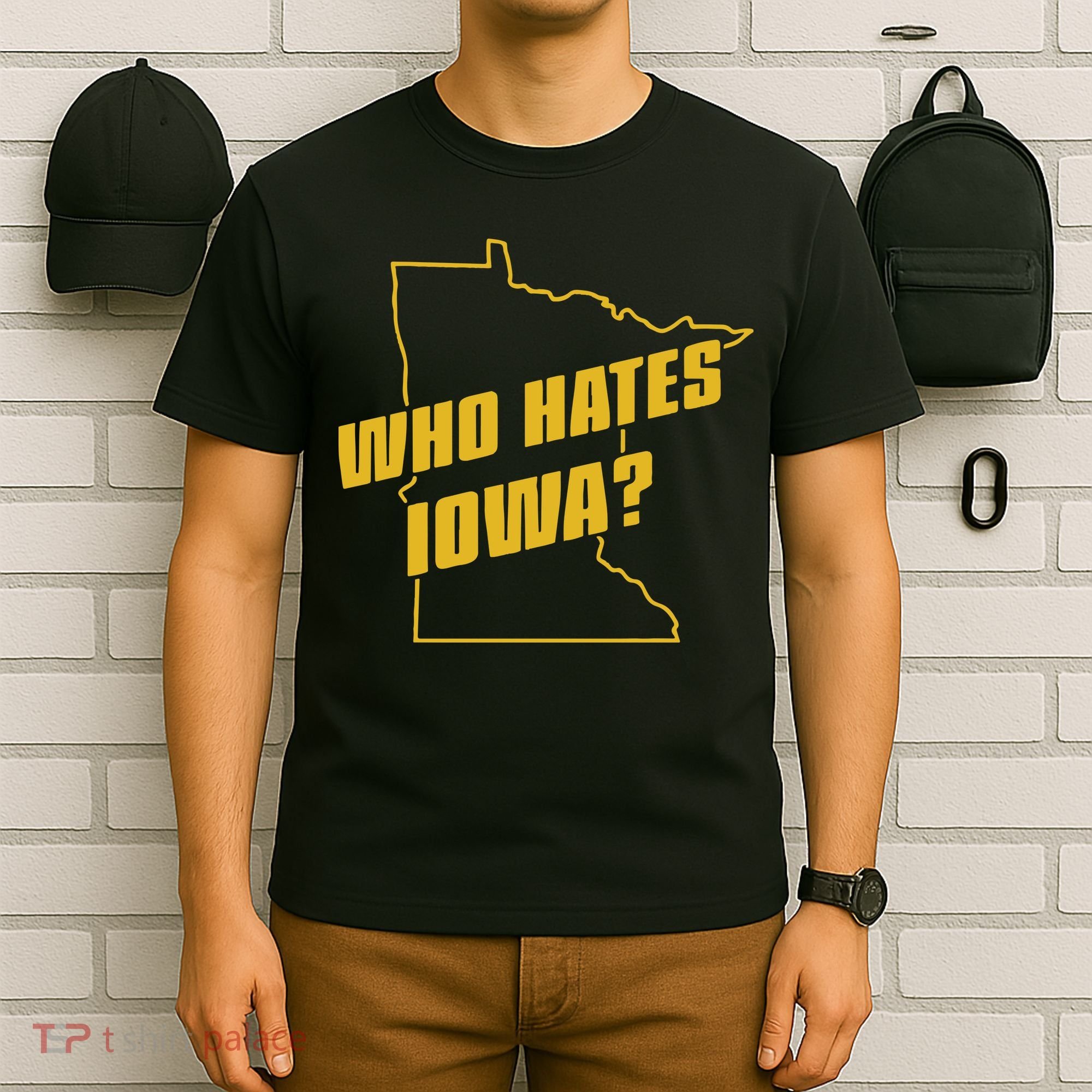 Tyler Nubin Who Hates Iowa T-Shirt