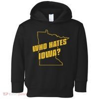 Tyler Nubin Who Hates Iowa Toddler Hoodie thumb 0