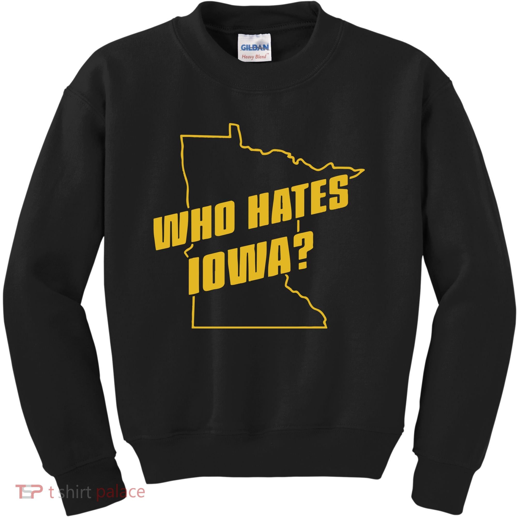 Tyler Nubin Who Hates Iowa Kids Sweatshirt