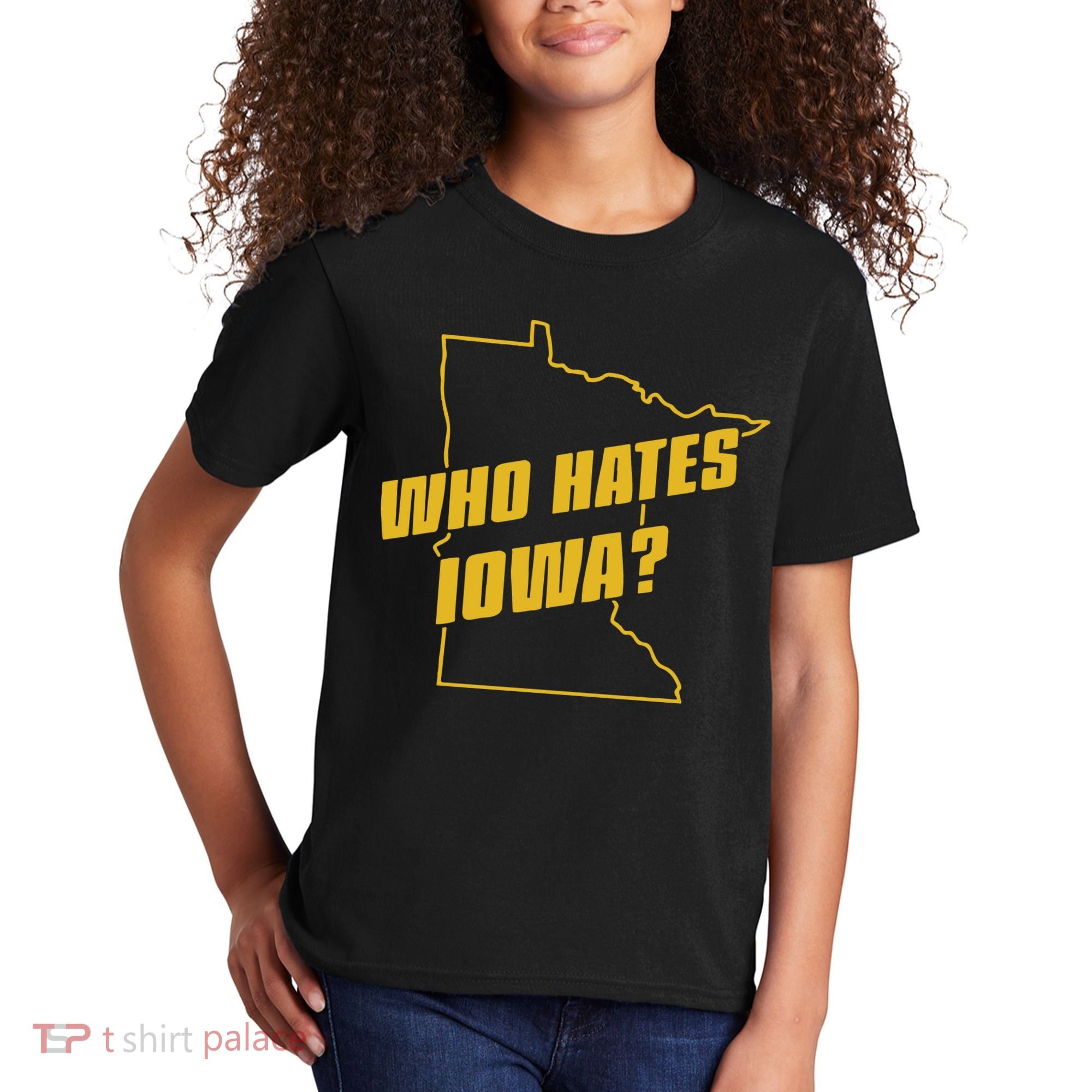 Tyler Nubin Who Hates Iowa Kids T-Shirt