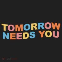 Tomorrow Needs You Mental Health Awareness Golf Towel thumb 3