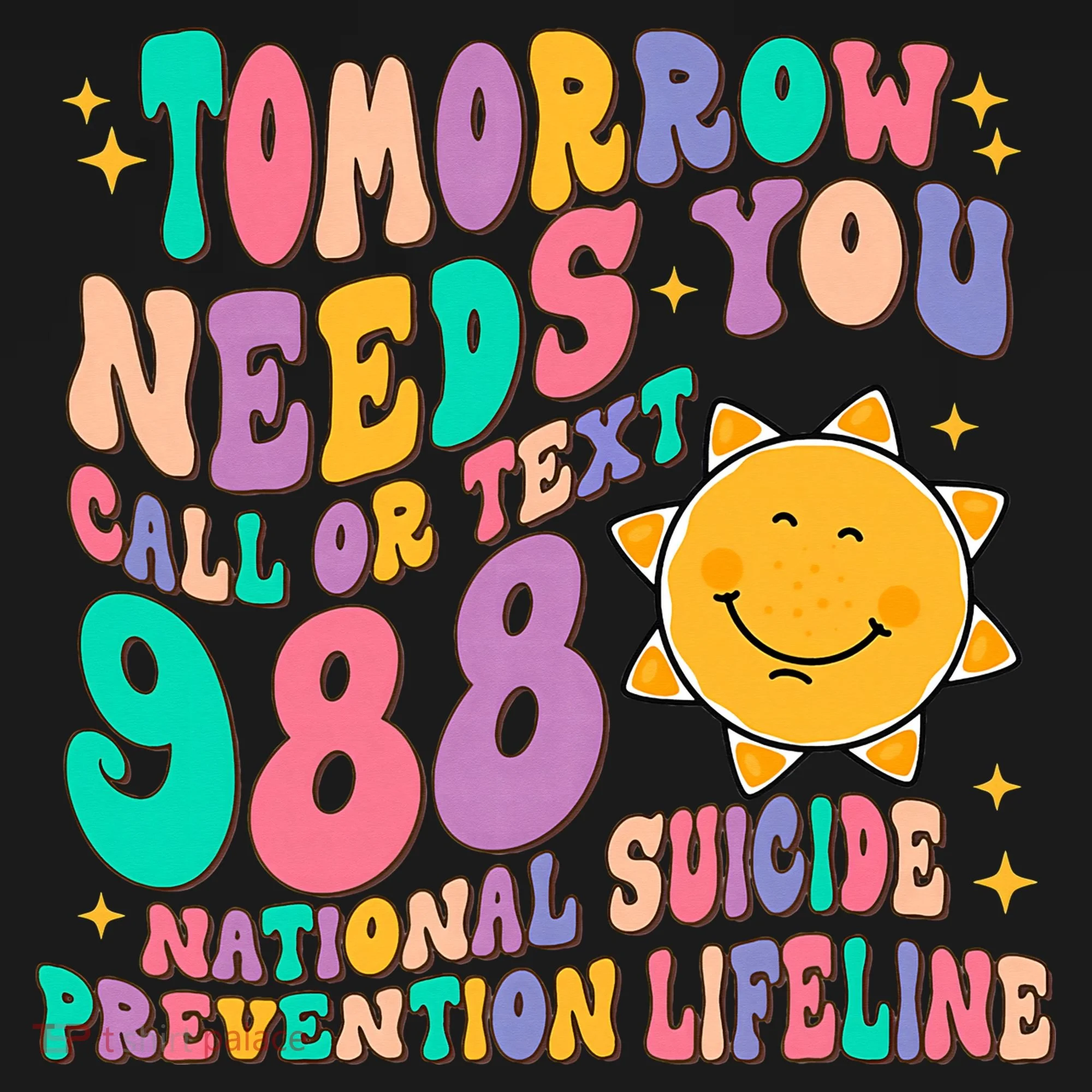 Tomorrow Needs You Call Text 988 National Suicide Prevention Ornament