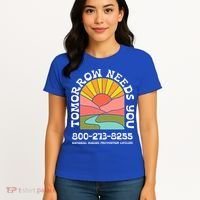 Tomorrow Needs You National Suicide Prevention Lifeline Women's T-Shirt thumb 4