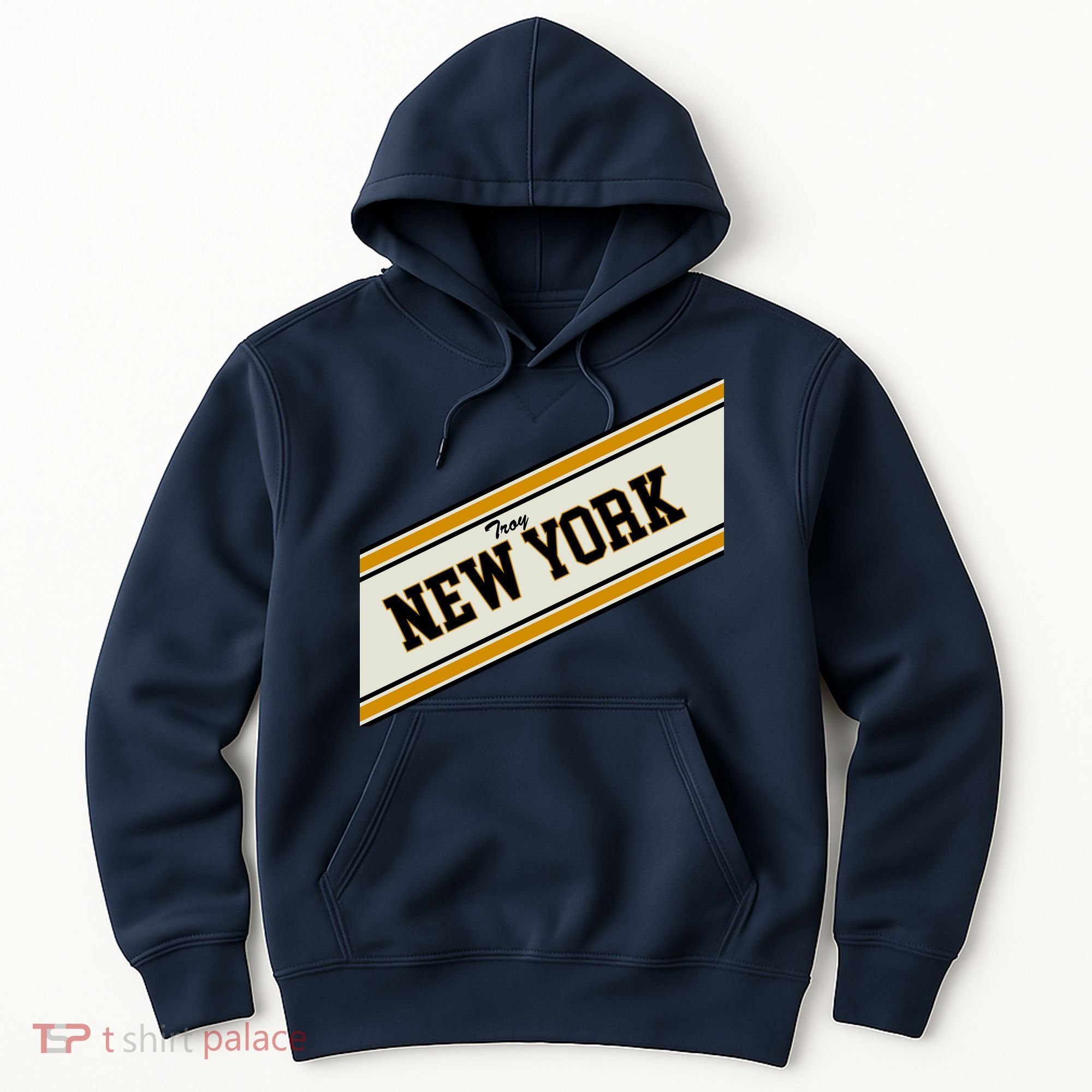 Troy New York Varsity Logo Hoodie