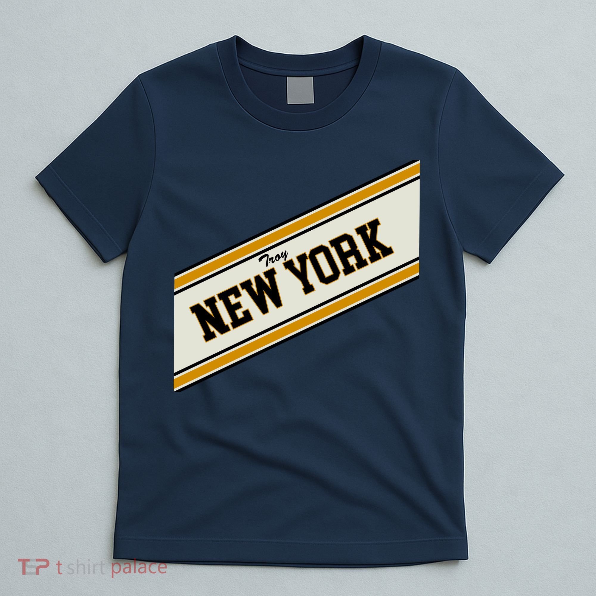 Troy New York Varsity Logo T-Shirt