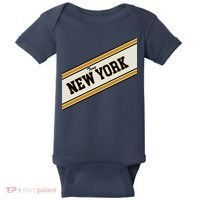 Troy New York Varsity Logo Baby Bodysuit thumb 0