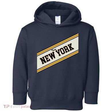 Troy New York Varsity Logo Toddler Hoodie