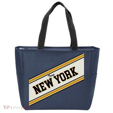 Troy New York Varsity Logo Tote Bag
