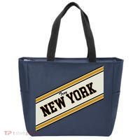 Troy New York Varsity Logo Tote Bag thumb 0