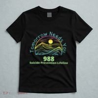 Tomorrow Needs You Suicide Awareness Suicide Prevention T-Shirt thumb 5