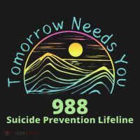 Tomorrow Needs You Suicide Awareness Suicide Prevention Women's Hoodie thumb 2