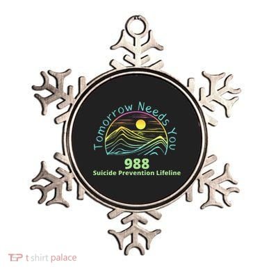 Tomorrow Needs You Suicide Awareness Suicide Prevention Ornament