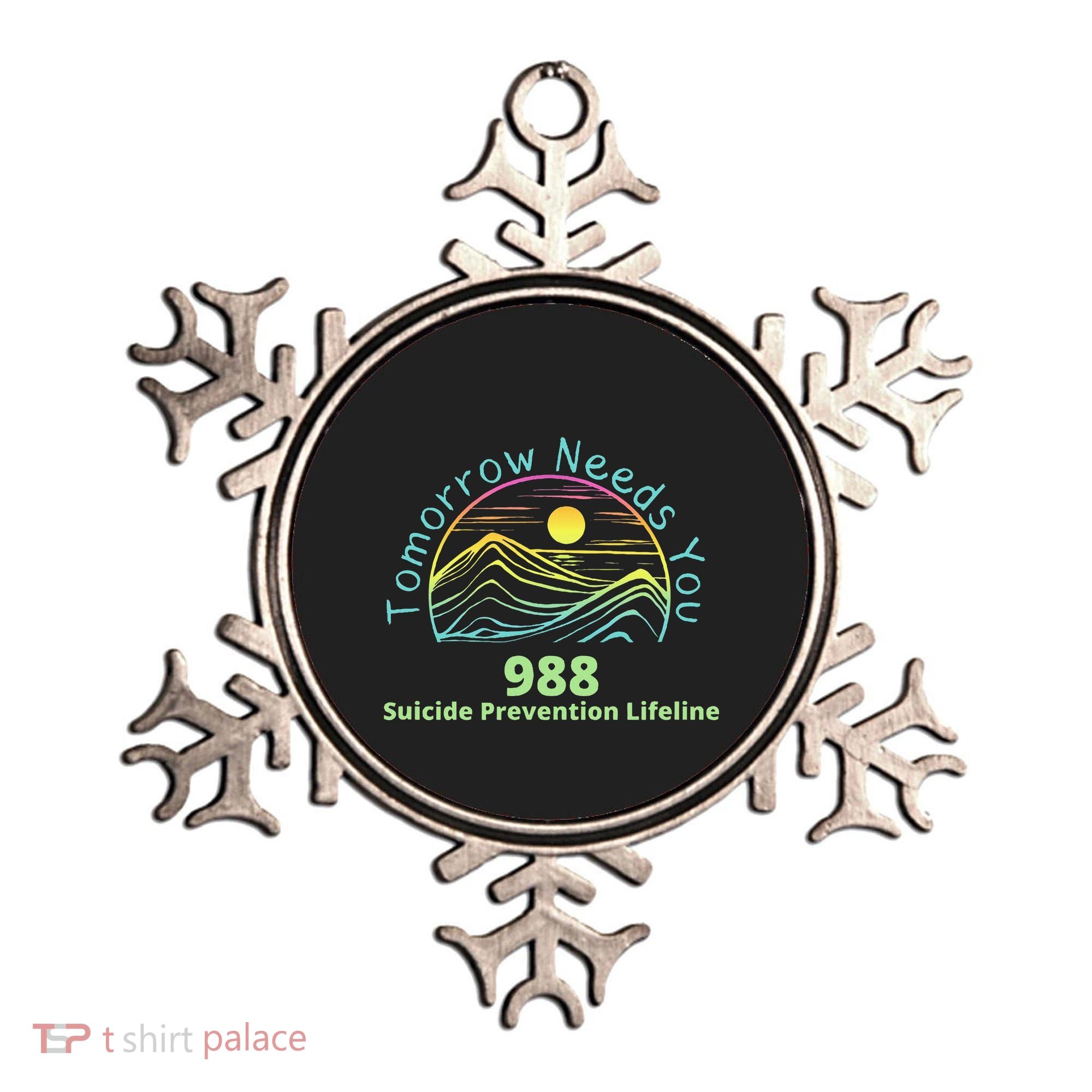 Tomorrow Needs You Suicide Awareness Suicide Prevention Ornament