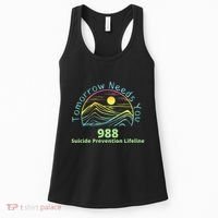 Tomorrow Needs You Suicide Awareness Suicide Prevention Women's Tank Top thumb 0