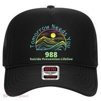 Tomorrow Needs You Suicide Awareness Suicide Prevention Hat thumb 0