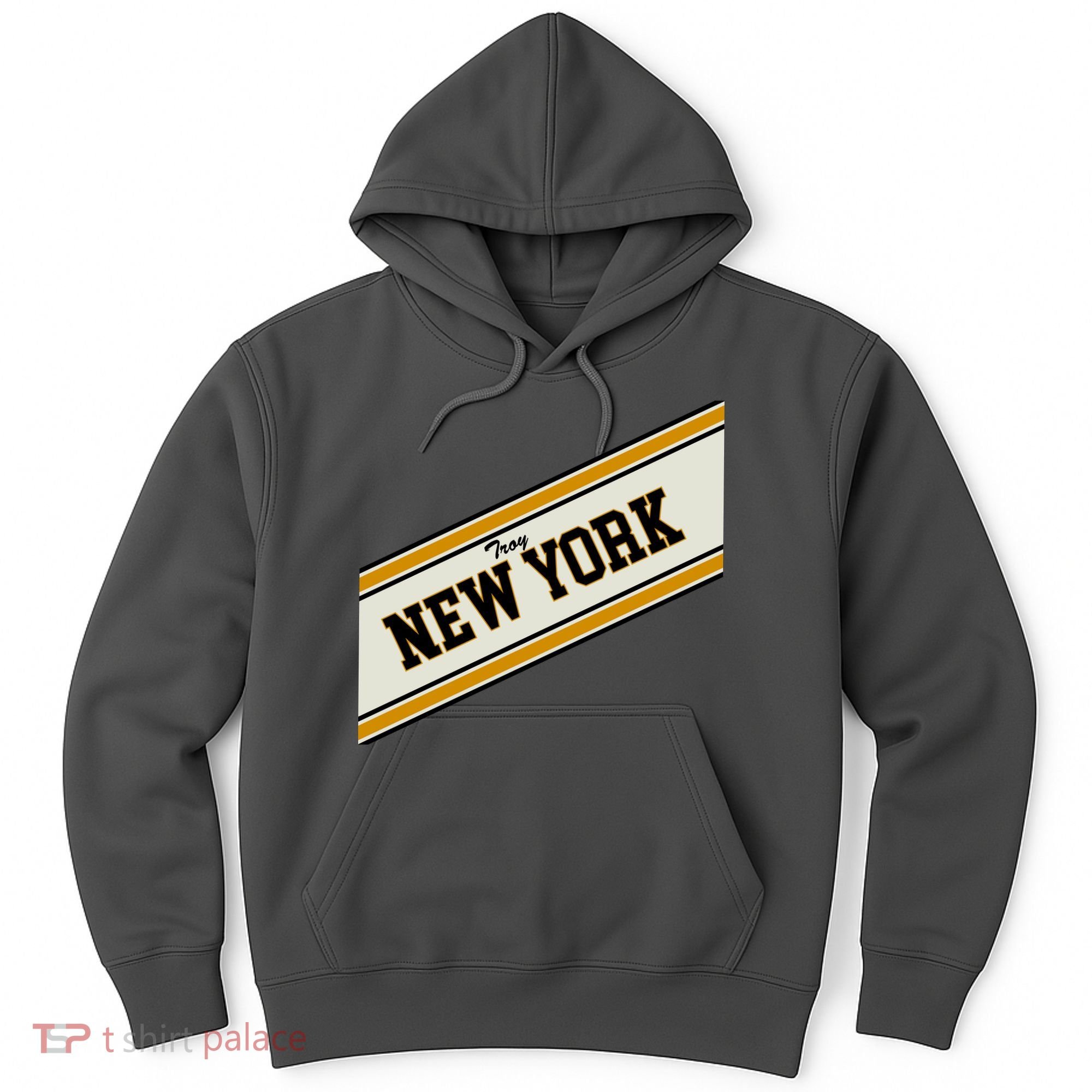 Troy New York Varsity Logo Hoodie