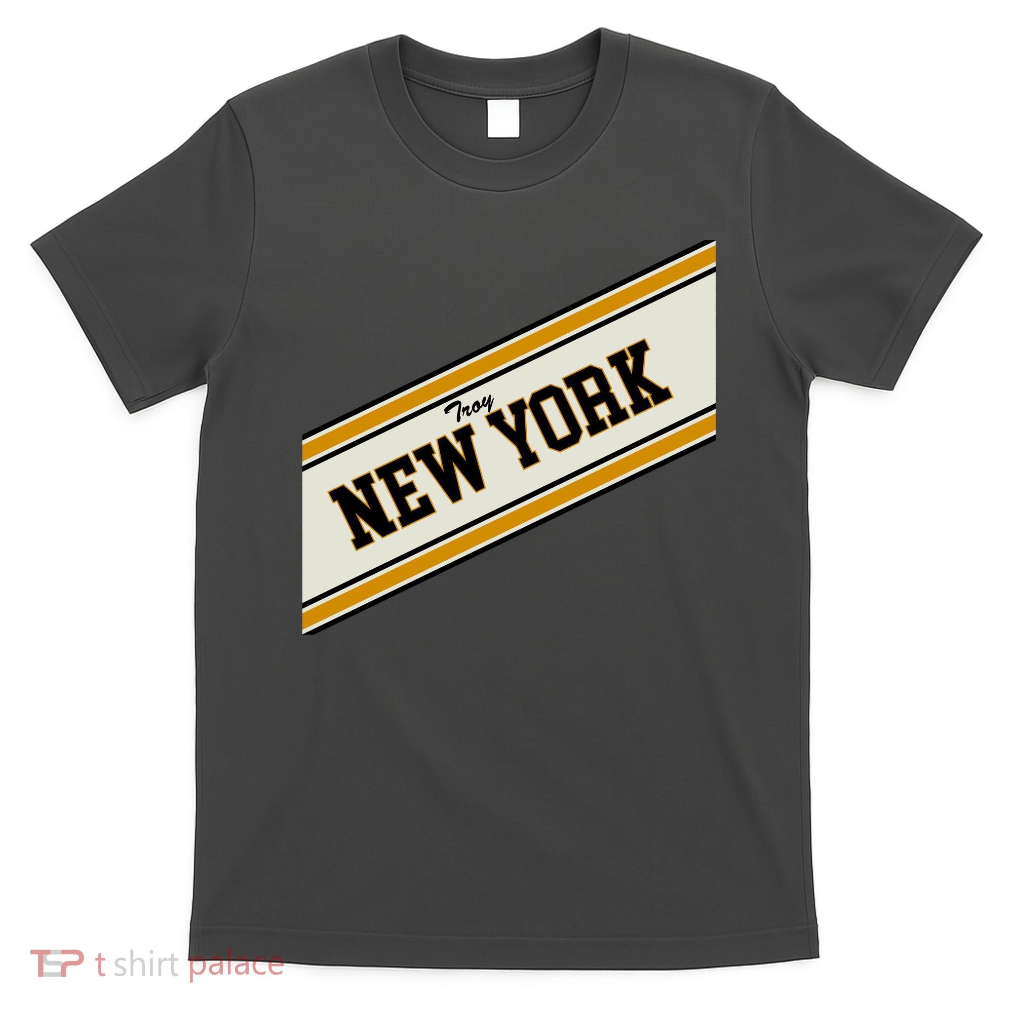 Troy New York Varsity Logo T-Shirt