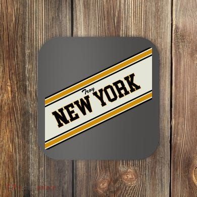 Troy New York Varsity Logo Coaster